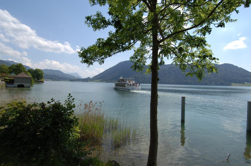 Hotel Laendli Oberageri Bagian luar foto